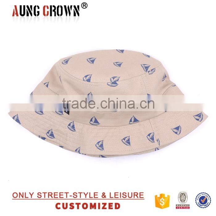 fashion cheap lovely 100% cotton bucket hat/cap