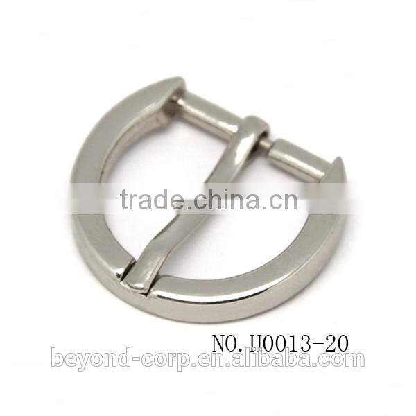 20mm nickel-free finish handbag buckle round buckle