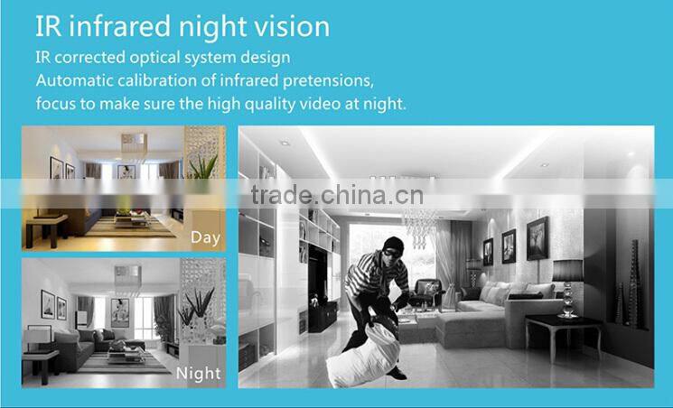 Home 64G Memory Card Wireless IR HD 1080P IP Camera WiFi with Two Way Audio Pan Tilt Zoom