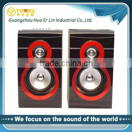 high quality sound powered speaker box portable speaker