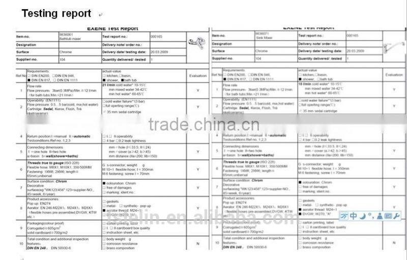 Brass cold&hot water faucet tap mixer & kichen mixer GL-18011