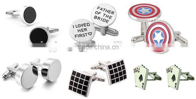 classic best selling Stainless Steel suit shirt cufflinks