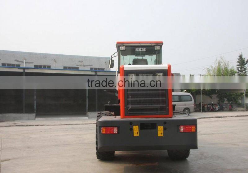 High dumping wheel loader with 4.5m dumping distance