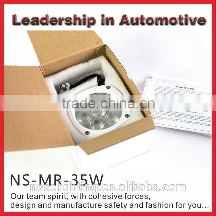 car accessory 4.3inch 35W Cre led work light 35W flood spot combo led light led driving light