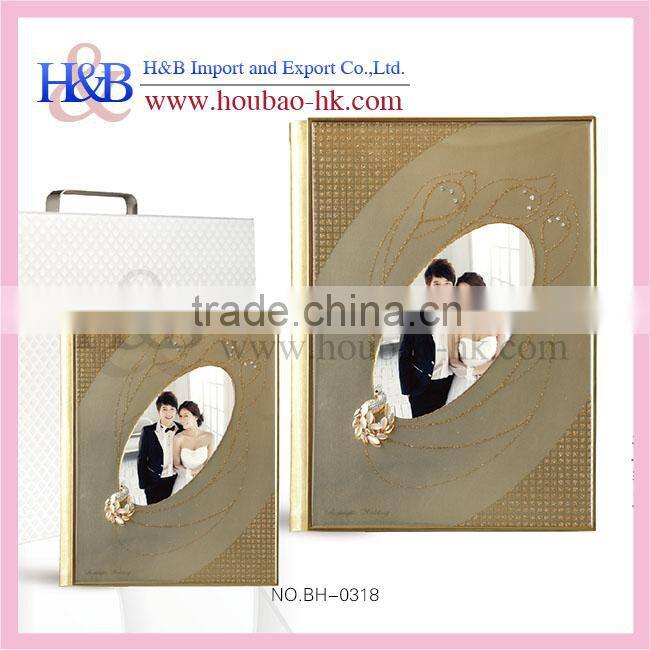 H&B Delicate Crystal Cover Adhesive Photo Album