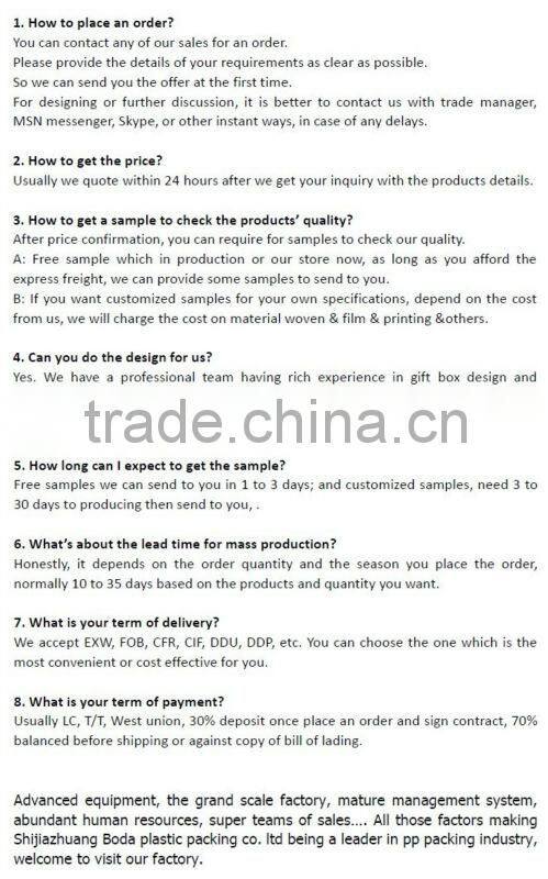 jumbo bag tube width 180cm fabric