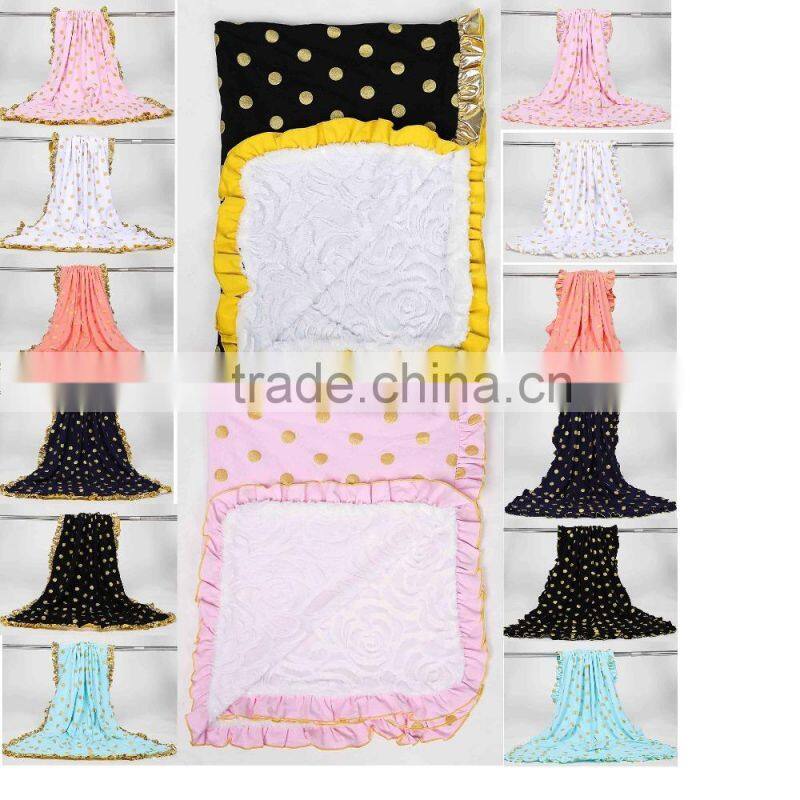 Wholesale Soft Cotton Fabric Baby Blanket