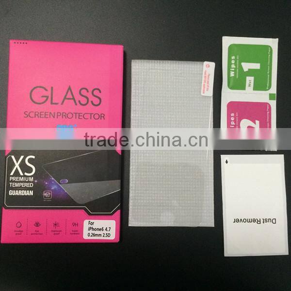 Accept paypal tempered glass film for samsung galaxy s6 screen protector