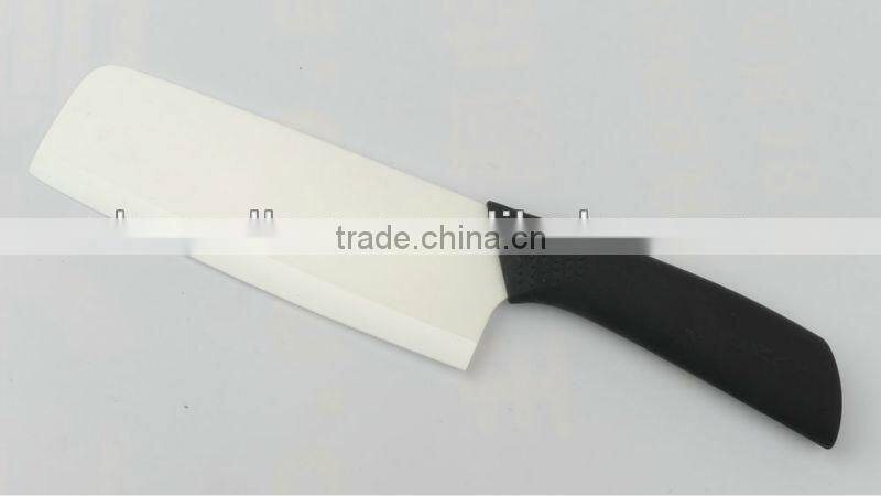 6"Chinese Ceramic Cleaver, Chef knife with ABS handle, Vegetable kitchen knife