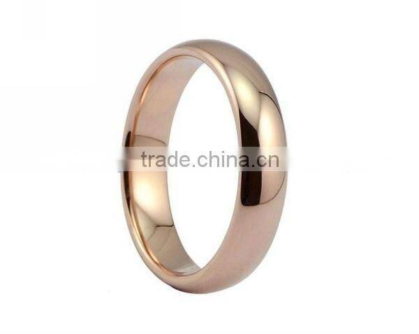 44010 fashion rose gold cuople tungsten ring