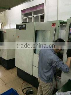 Customized solid lubricant brass graphite bushing