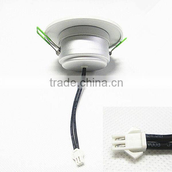 Aluminum 12w round led downlight housing
