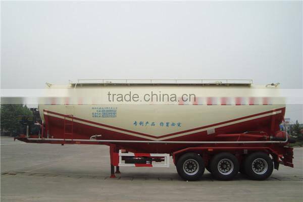 CIMC Carbon Steel Dry Bulker Cement Tanker Semi Truck Trailers For Sale