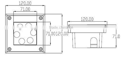 LED Inground Light IP68 Waterproof 6W 9W 12W 18W led outdoor lighting