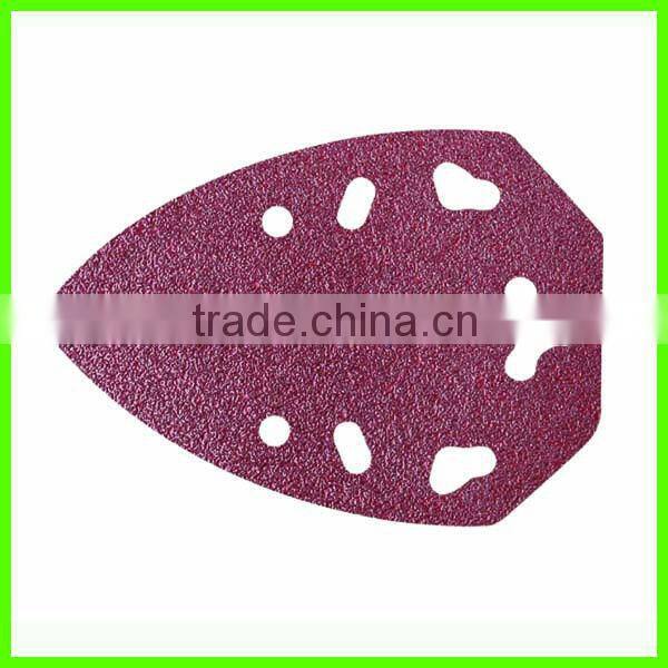 hook and loop pads of sanding