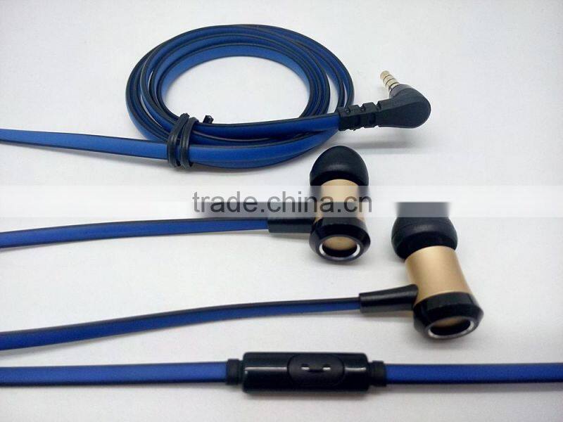 Fashion design earphone/earbuds for 2016 China wholesale