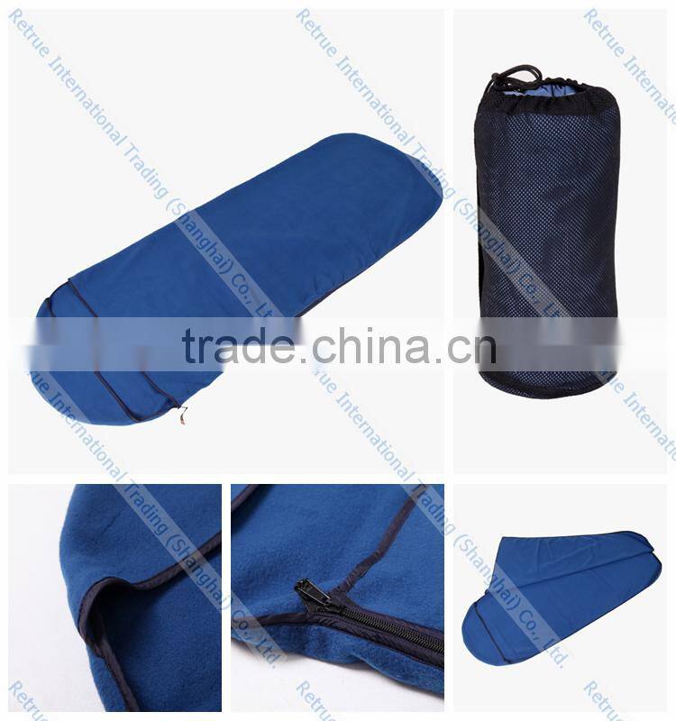 Portable Tropic Traveler Backpacking Fleece Mummy Sleeping Bag