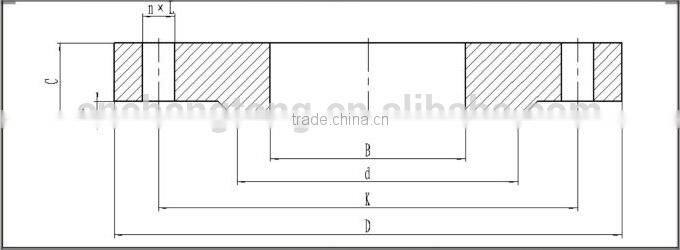 Hot Rolled carbon steel flange