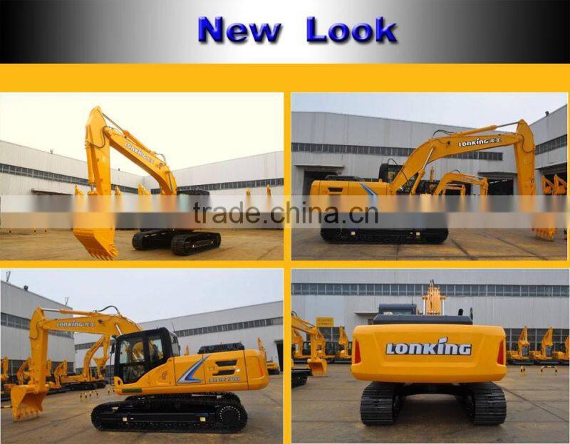 LG6225E mid size/ mid size excavator 145kw hydraulic excavator