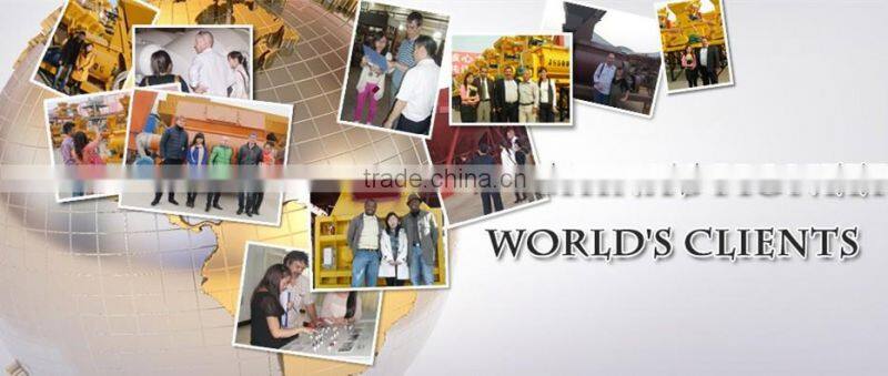 YHZS25 Mobile high quality popular mixed concrete batching plant