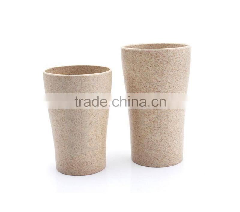 toothbrush and cup set, wheat plastic cups drinking cups