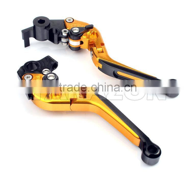 Motorcycle accessories China adjustable folding and extendable brake lever for 1098 / S / Tricolor