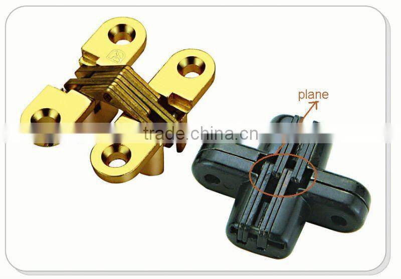 Zinc alloy cross hinge/concealed hinge for furniture