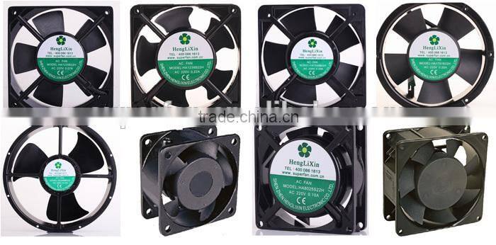 Low noise ac cooling fan ,220V 120*120*38mm Axial AC fan for sale