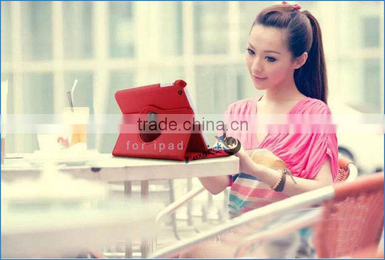 China suppliers Selling good quality tablets cases for mini ipad with 360 degree rotation function