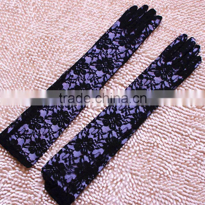 Fashion Long Hand Sleeve Sex Lace Gloves