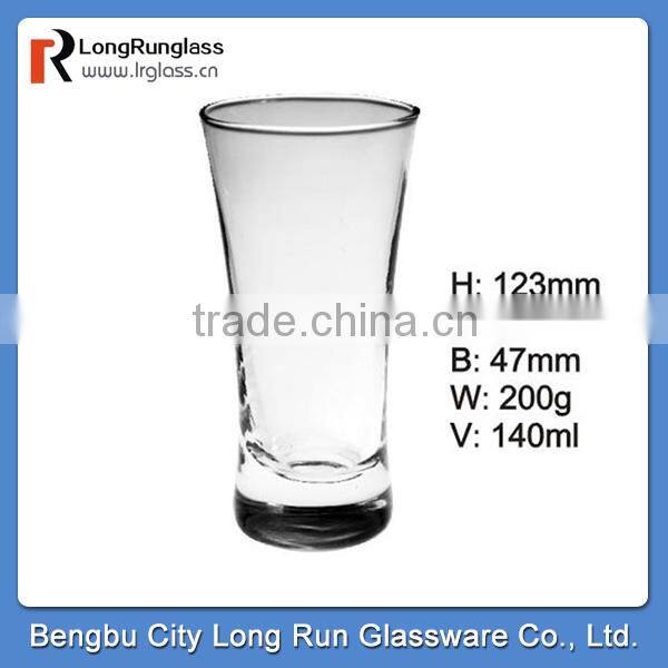 LongRun 340ml traditional and typical clear dinnerware glass cups with round bottomtraditional and typical