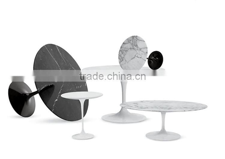 Panel / Marble / Fibergalss Eero Saarinen oval Tulip Table and Tulip chair set replica
