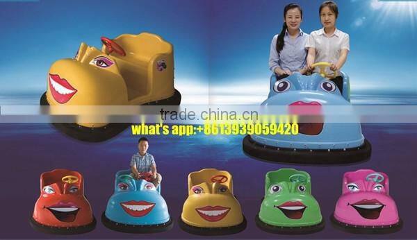 Chinese amusement park battery Remote Control Bumper Car For Kids