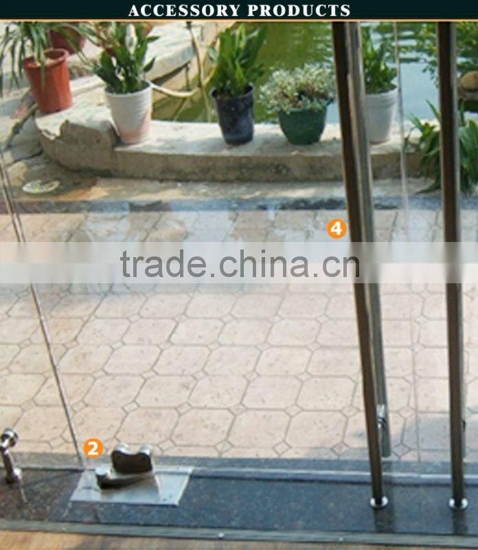 High grade easy cleaning Modern and Luxury double swing door