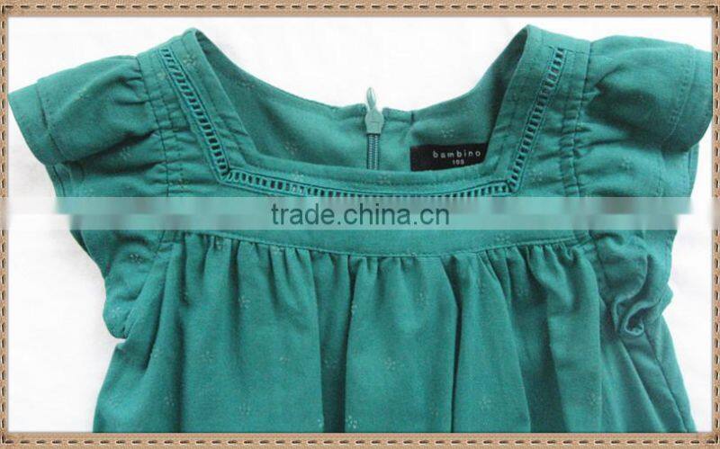 latest designs new fashion girl dress of 9 years old