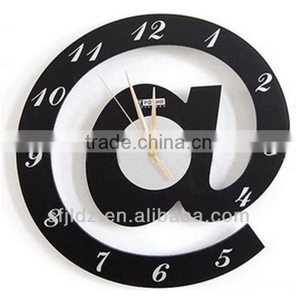 Decorative double sides simple wall clock Mechanical watch