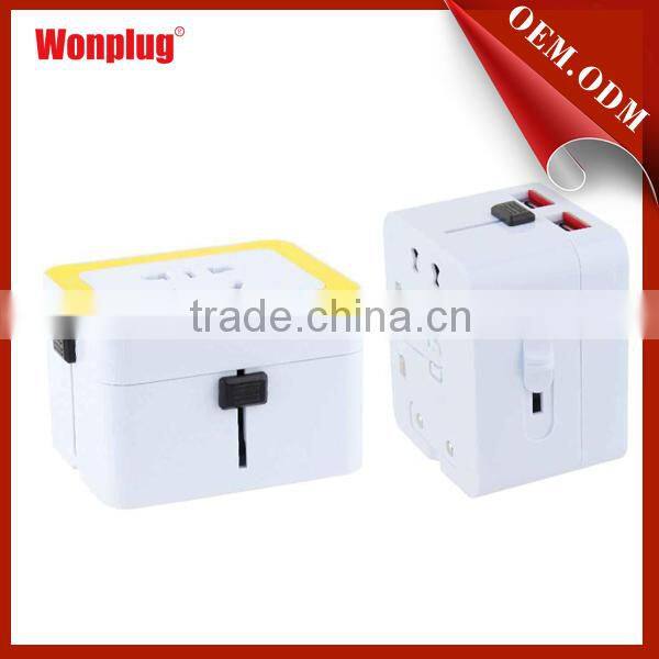 Newest All in one wonplug world travel adapter power adapter plug
