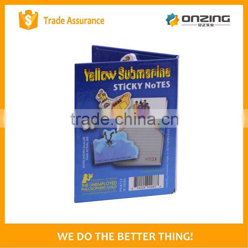 Popular style magnet sticky sticky note pad for coffee shop