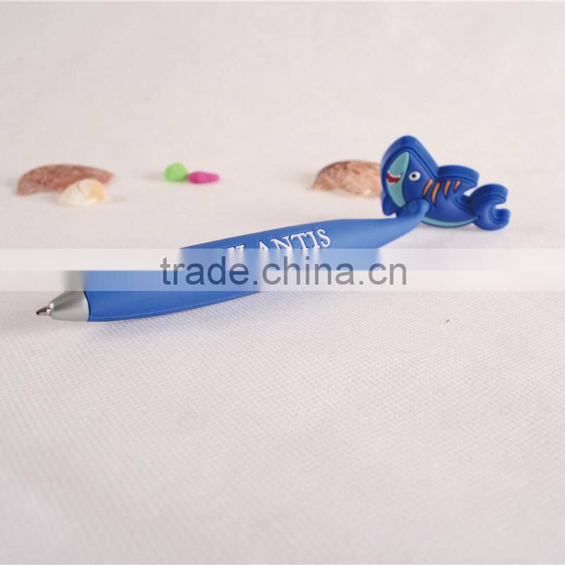 Promotional Soft PVC/Rubber Magnetic Hanging Pen