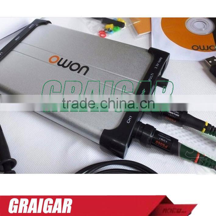 OWON VDS3104L PC oscilloscope, 4+1 (multi) Channel and Multi-trigger option 100MHz 1GS/s,5M Record Length Multi-trigger option