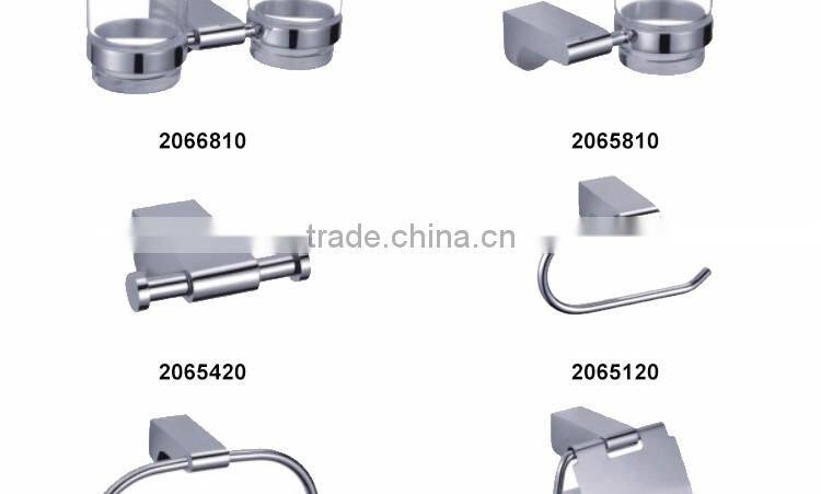 zinc alloy 60cm double bar adjustable bathroom accessories towel bar