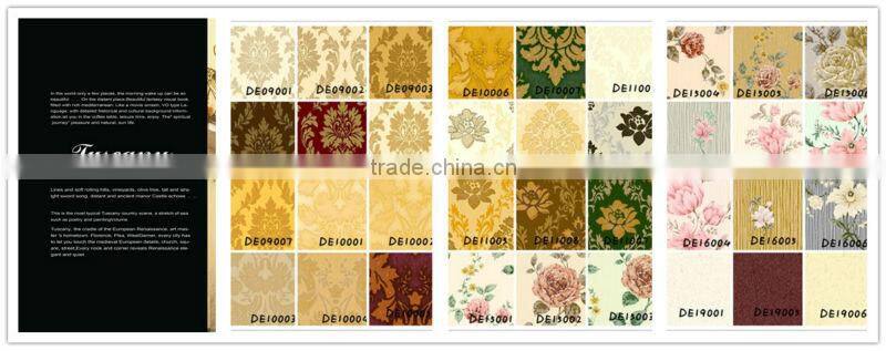 Removable decorative wallcovering(Easy installation) DE16006 for house hotel office