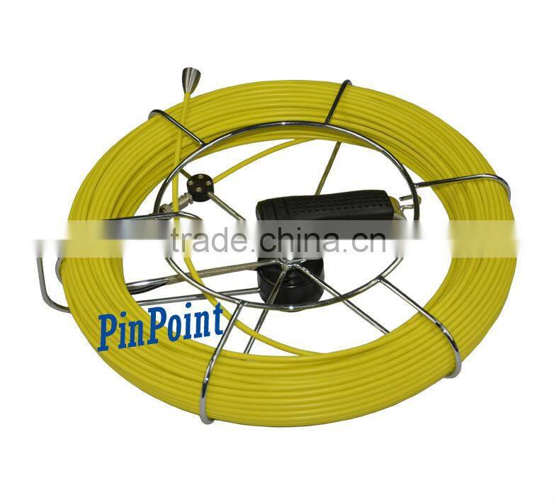 23mmx120mm camera water pipe inspection camera With DVR Function and 50m cable