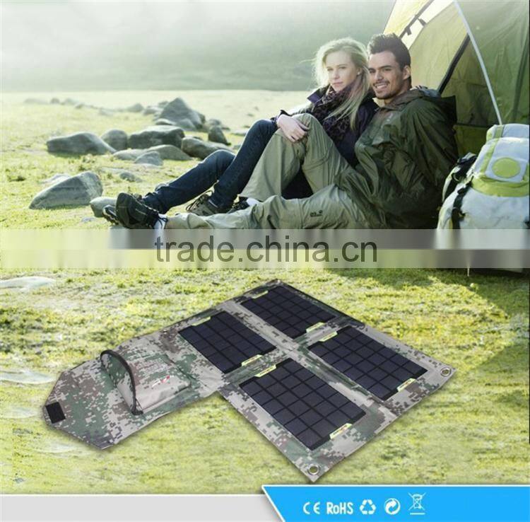 14w cheap solar panels China colorful sunpower panels for hiking,camping