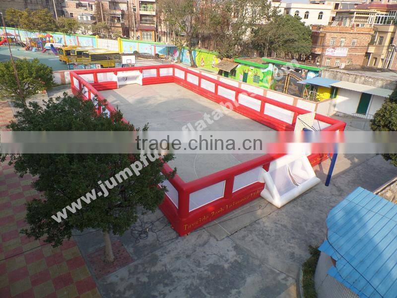 custom-made Inflatable Bubble Football Field/Commercial giant football picth/Inflatable soccer field for soccer bubbbles