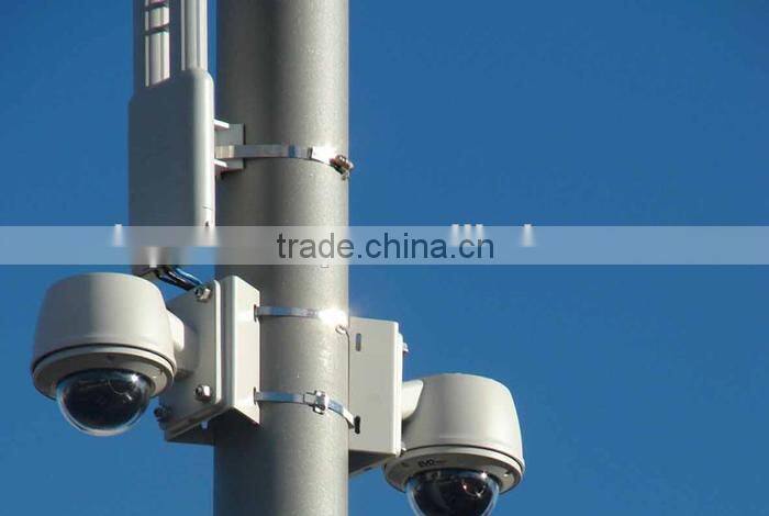 20m Polygon/ Telescopic Telecom Base Station Pole -hot dip galvanized post, high mast column
