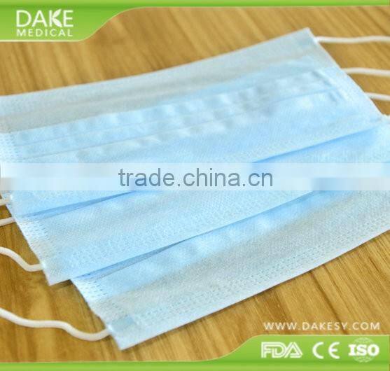 3ply filter protective surgical nonwoven face mask disposable