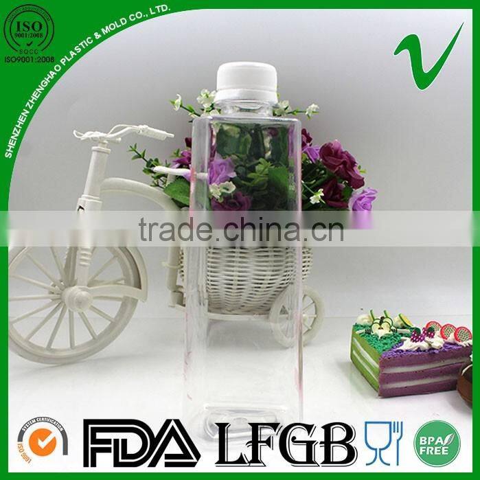 500ml empty clear PET drinking water bottle with FDA grade