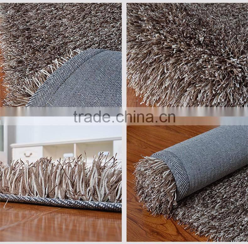 2016 hot sale light brown and white carpet rug floor carpet