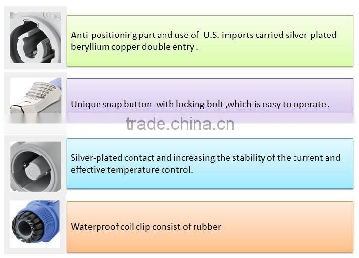 Made in china waterproof male female speaker connector speakon plug jack Speakon Female